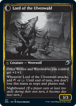 Kessig Naturalist // Lord of the Ulvenwald [Innistrad: Double Feature] | The Gaming-Verse