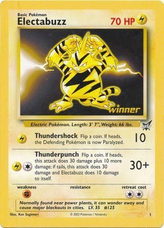 Electabuzz (1) (Jumbo Card) [Best of Promos] | The Gaming-Verse