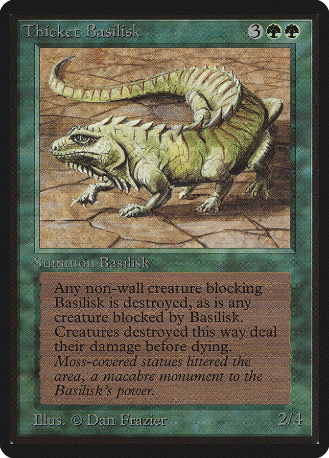 Thicket Basilisk [Limited Edition Beta] | The Gaming-Verse