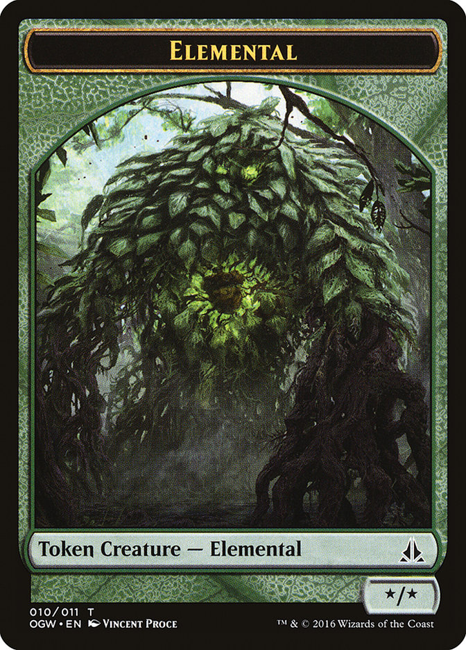 Elemental (010/011) [Oath of the Gatewatch Tokens] | The Gaming-Verse