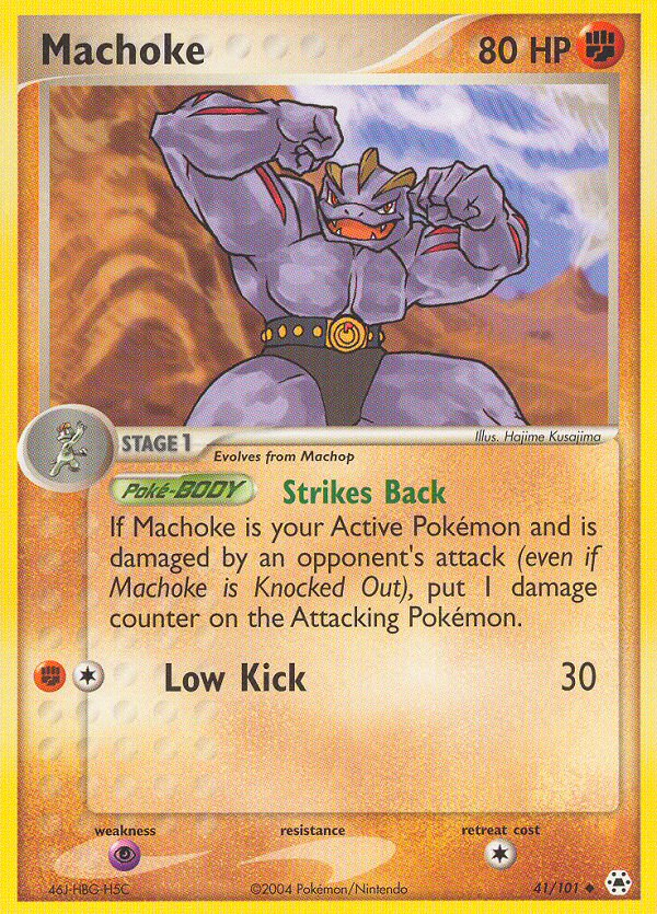 Machoke (41/101) [EX: Hidden Legends] | The Gaming-Verse