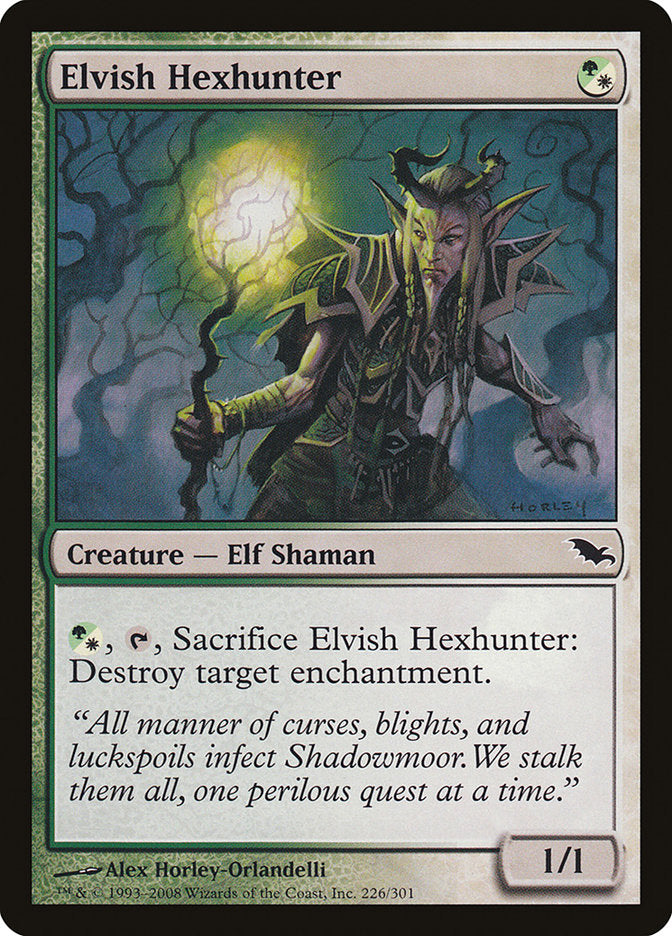 Elvish Hexhunter [Shadowmoor] | The Gaming-Verse