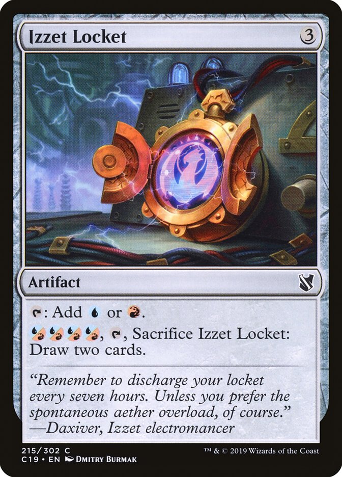 Izzet Locket [Commander 2019] | The Gaming-Verse