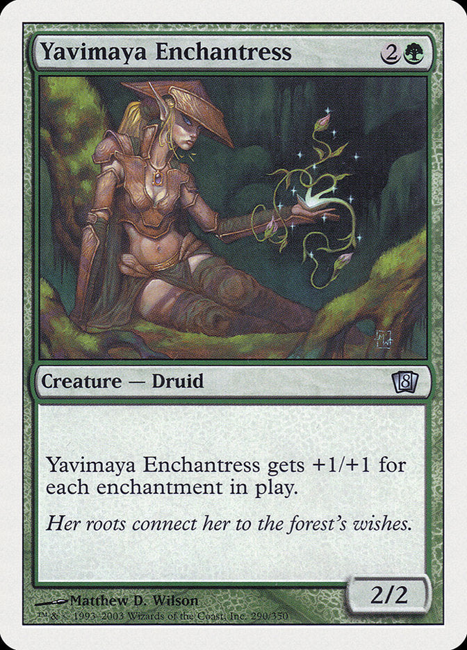 Yavimaya Enchantress [Eighth Edition] | The Gaming-Verse