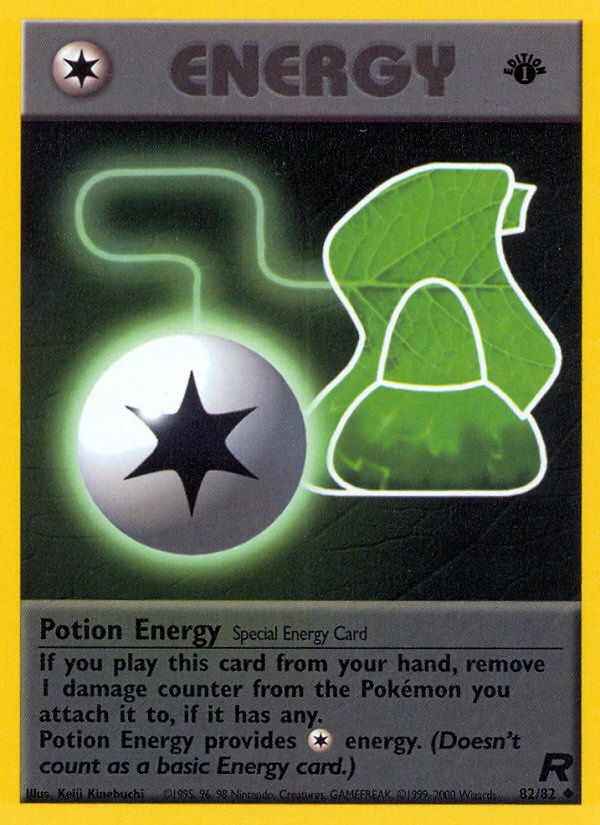 Potion Energy (82/82) [Team Rocket 1st Edition] | The Gaming-Verse