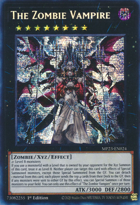 The Zombie Vampire [MP23-EN024] Prismatic Secret Rare | The Gaming-Verse