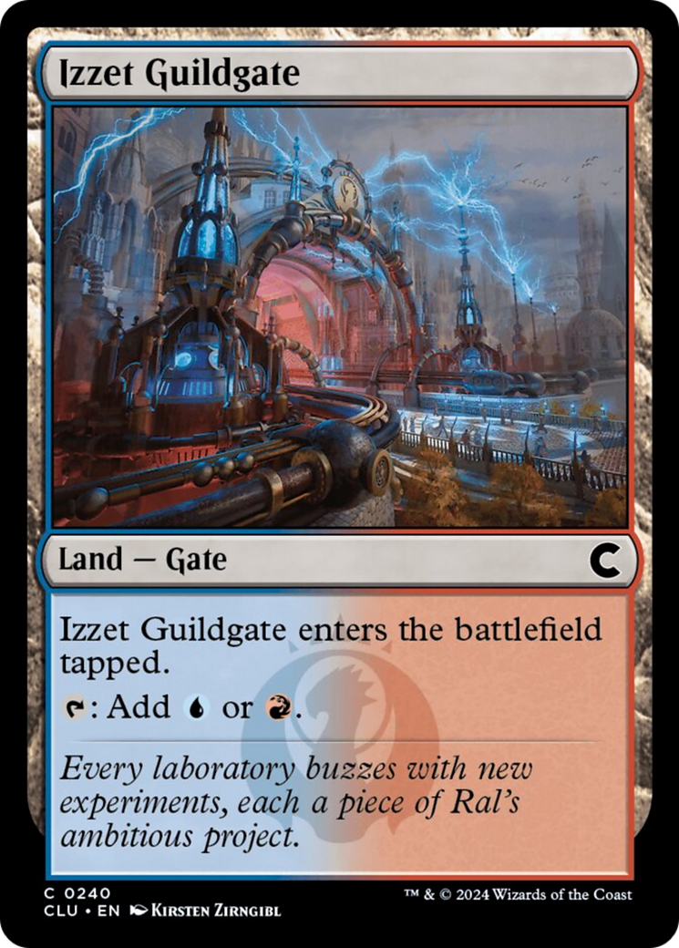 Izzet Guildgate [Ravnica: Clue Edition] | The Gaming-Verse