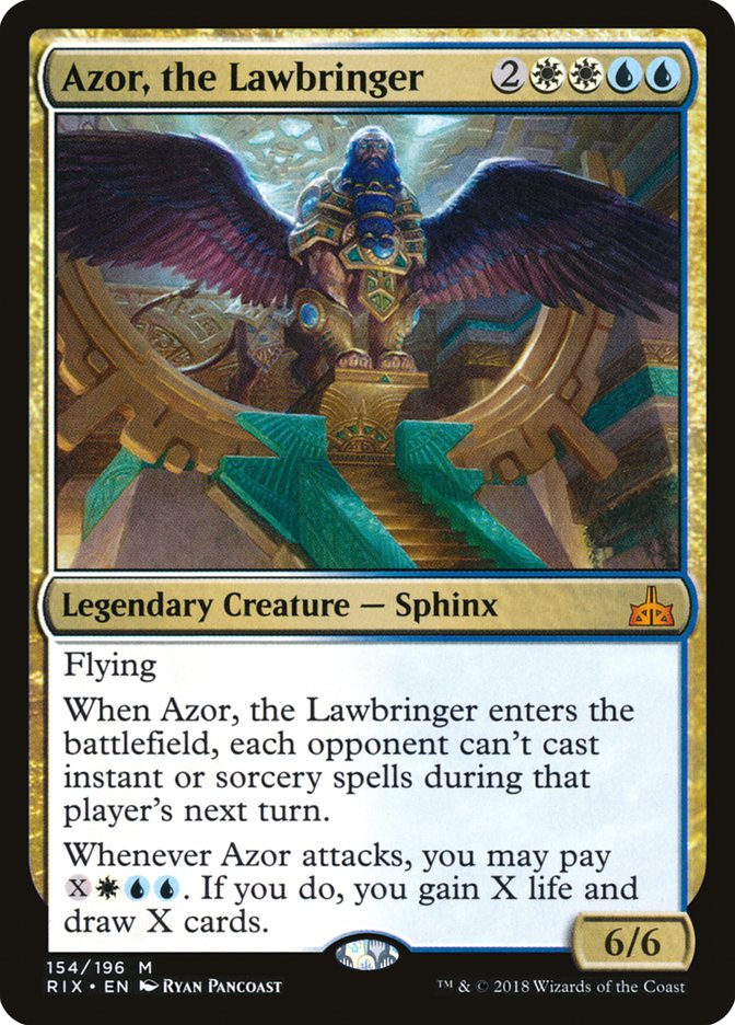 Azor, the Lawbringer [Rivals of Ixalan] | The Gaming-Verse