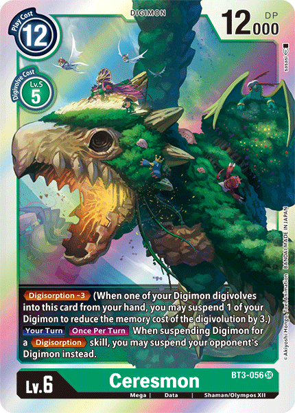 Ceresmon [BT3-056] [Release Special Booster Ver.1.5] | The Gaming-Verse