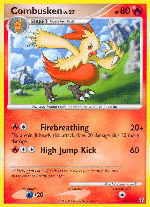 Combusken (45/127) [Platinum: Base Set] | The Gaming-Verse