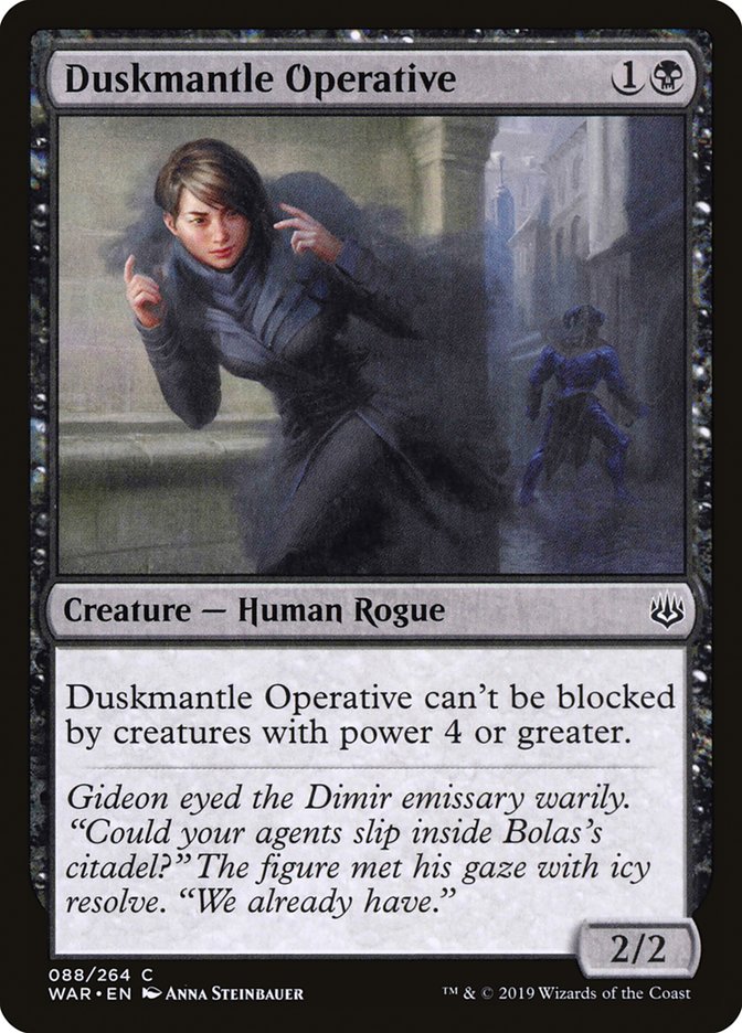 Duskmantle Operative [War of the Spark] | The Gaming-Verse