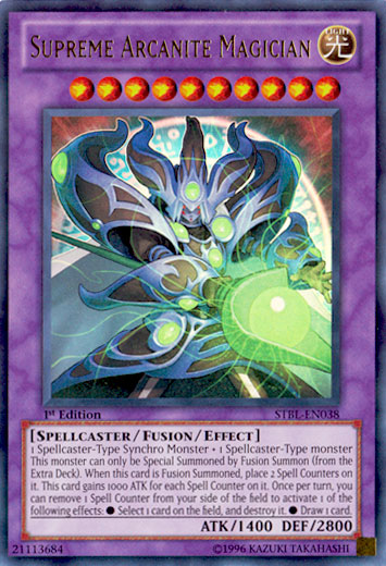 Supreme Arcanite Magician [STBL-EN038] Ultra Rare | The Gaming-Verse