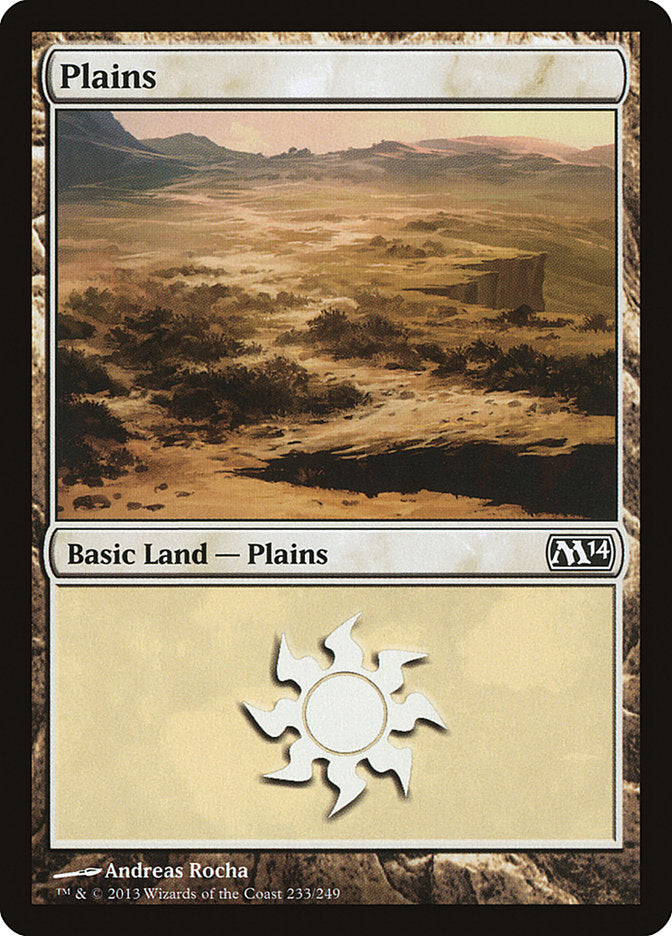 Plains (#233) [Magic 2014] | The Gaming-Verse