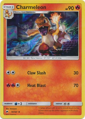 Charmeleon (19/147) (Premium Collection Promo) [Sun & Moon: Burning Shadows] | The Gaming-Verse