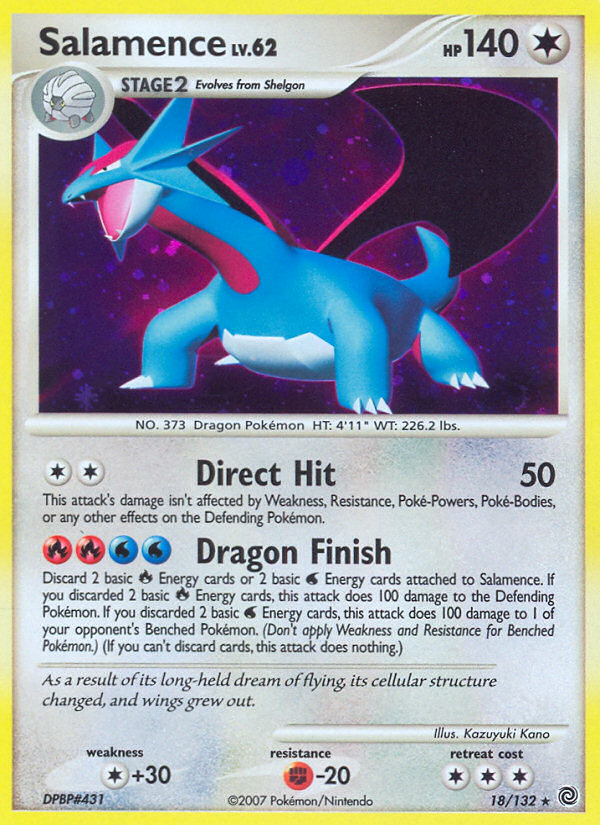 Salamence (18/132) [Diamond & Pearl: Secret Wonders] | The Gaming-Verse