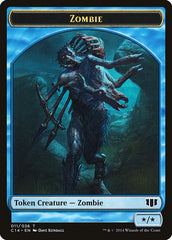 Ape // Zombie (011/036) Double-sided Token [Commander 2014 Tokens] | The Gaming-Verse