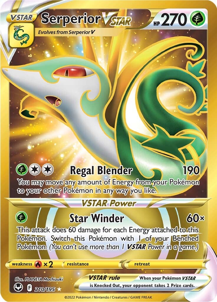 Serperior VSTAR (210/195) [Sword & Shield: Silver Tempest] | The Gaming-Verse