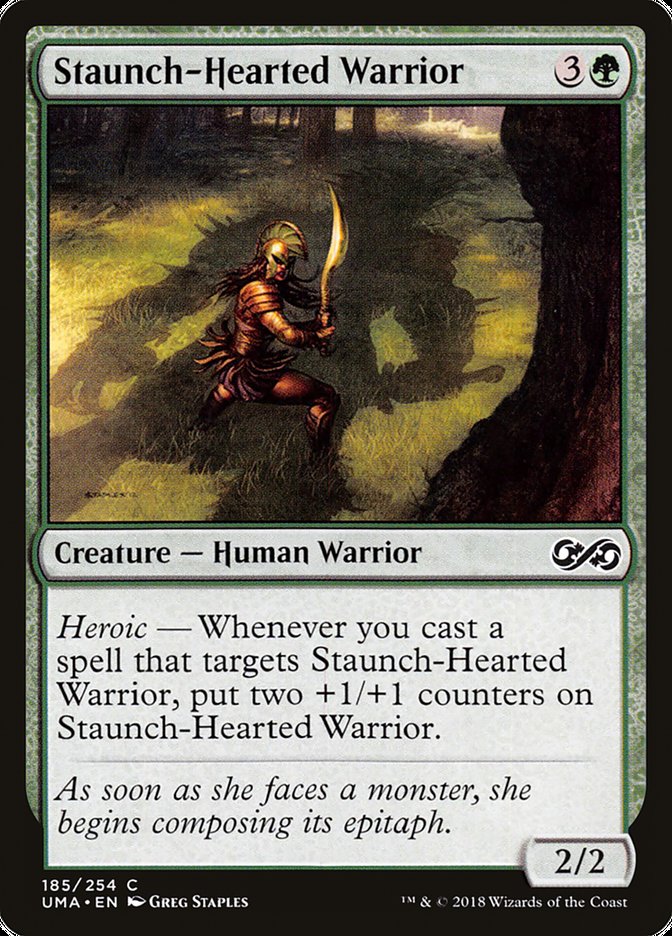 Staunch-Hearted Warrior [Ultimate Masters] | The Gaming-Verse