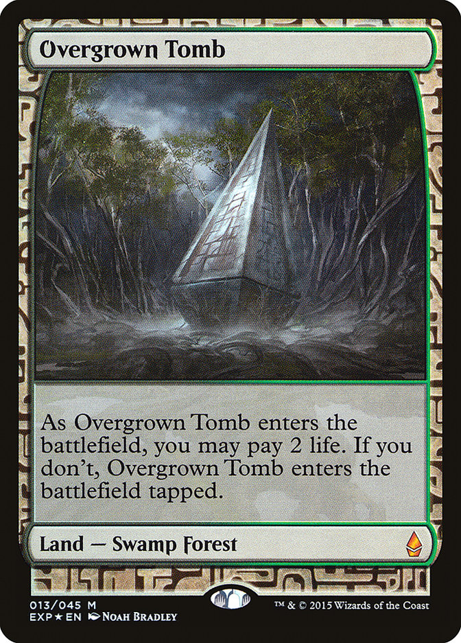 Overgrown Tomb [Zendikar Expeditions] | The Gaming-Verse