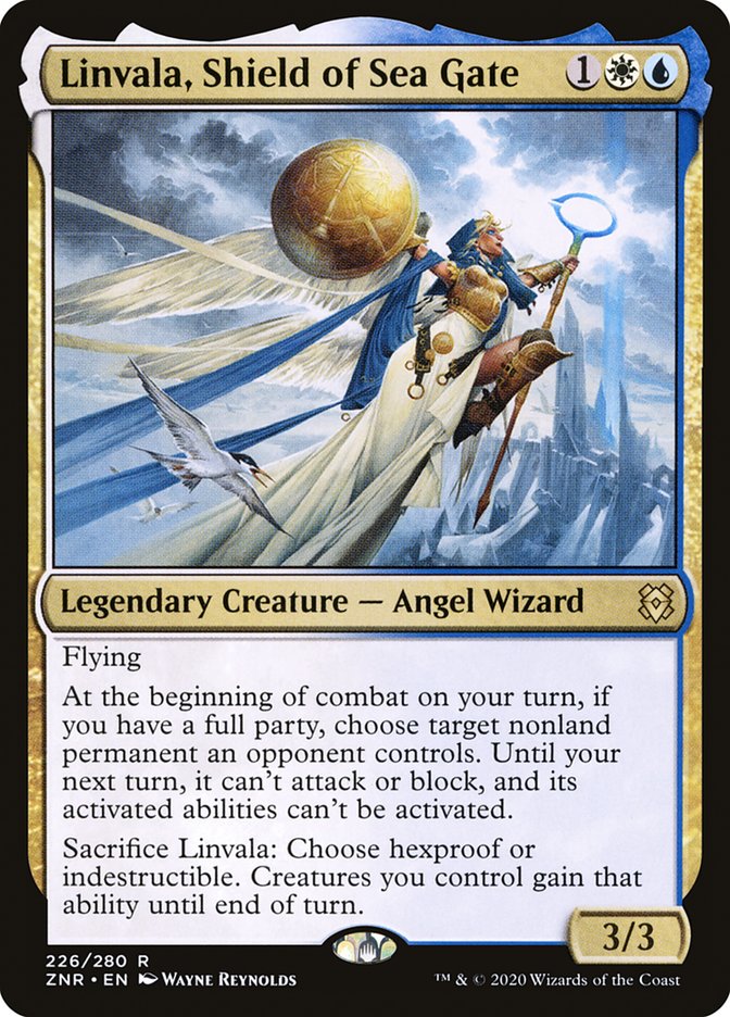 Linvala, Shield of Sea Gate [Zendikar Rising] | The Gaming-Verse