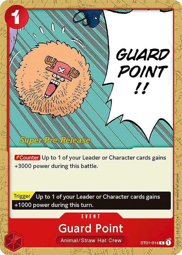 Guard Point [Super Pre-Release Starter Deck: Straw Hat Crew] | The Gaming-Verse