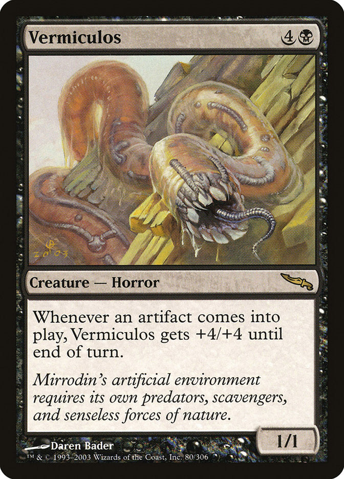 Vermiculos [Mirrodin] | The Gaming-Verse