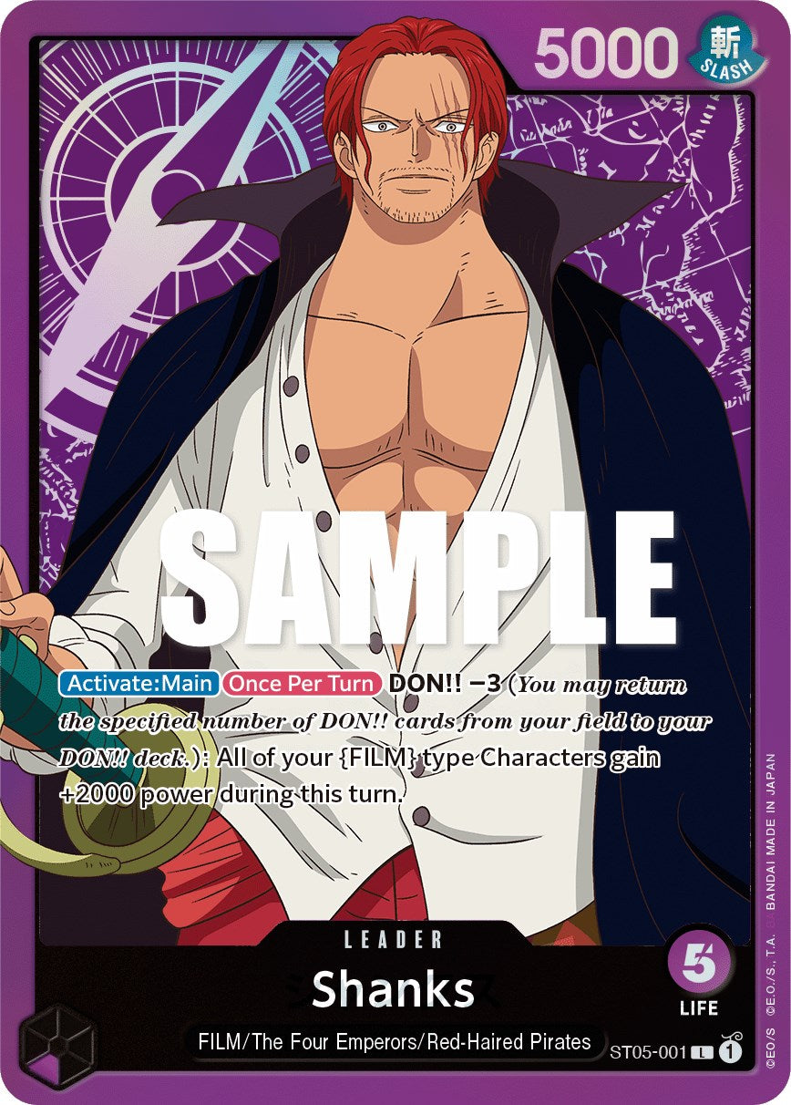 Shanks [Starter Deck: Film Edition] | The Gaming-Verse