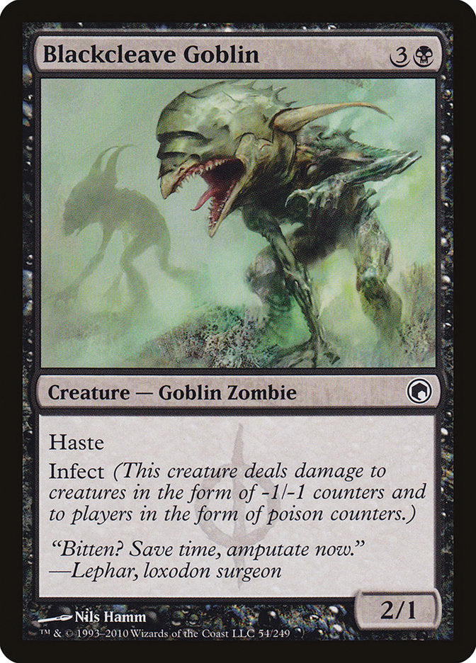 Blackcleave Goblin [Scars of Mirrodin] | The Gaming-Verse