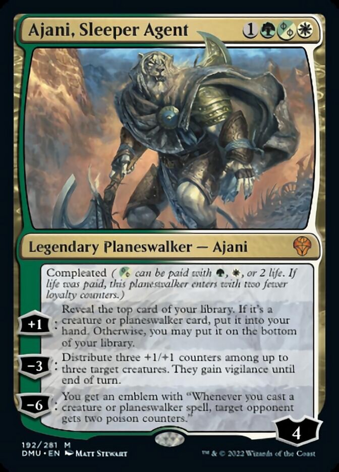 Ajani, Sleeper Agent [Dominaria United] | The Gaming-Verse