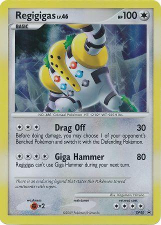 Regigigas (DP40) (Jumbo Card) [Diamond & Pearl: Black Star Promos] | The Gaming-Verse