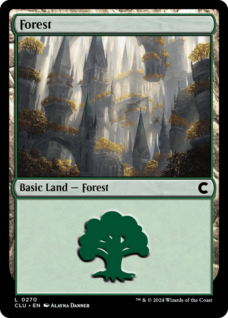 Forest (0270) [Ravnica: Clue Edition] | The Gaming-Verse