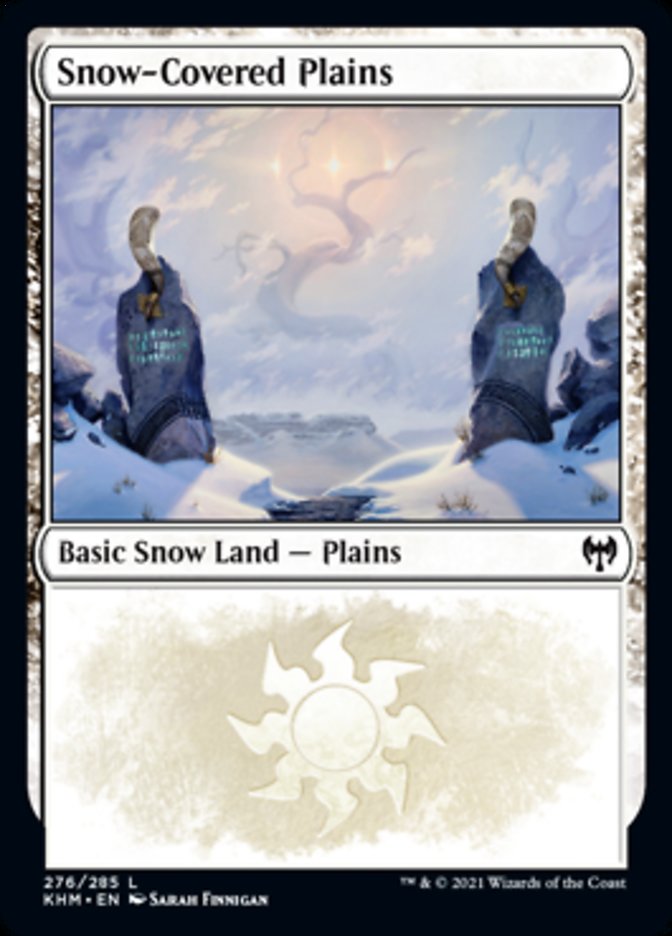 Snow-Covered Plains (276) [Kaldheim] | The Gaming-Verse