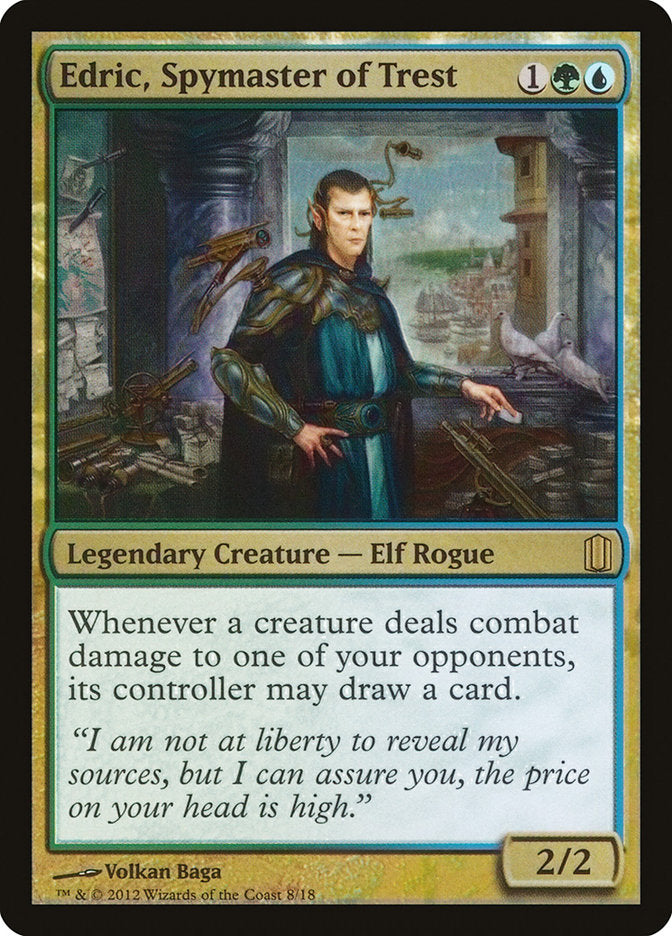 Edric, Spymaster of Trest [Commander's Arsenal] | The Gaming-Verse