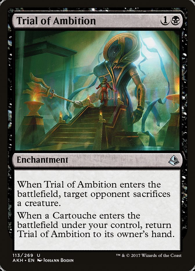 Trial of Ambition [Amonkhet] | The Gaming-Verse