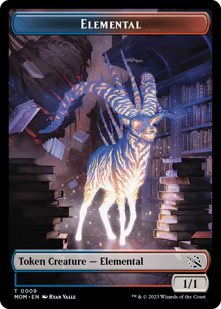 Elemental Token [March of the Machine Tokens] | The Gaming-Verse