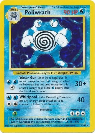 Poliwrath (13/102) [Base Set Unlimited] | The Gaming-Verse