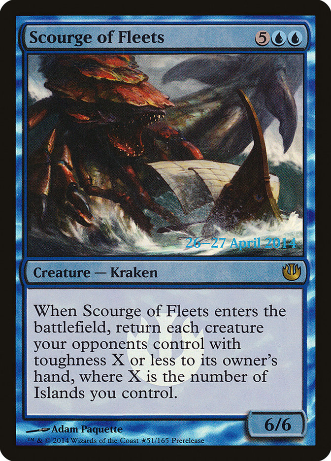 Scourge of Fleets  (Prerelease) [Journey into Nyx Prerelease Promos] | The Gaming-Verse