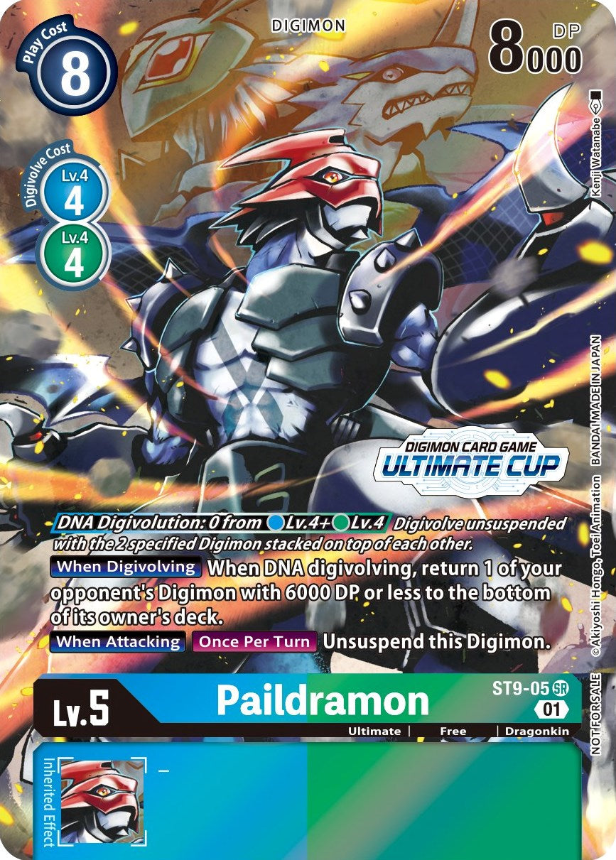 Paildramon [ST9-05] (April Ultimate Cup 2022) [Starter Deck: Ultimate Ancient Dragon Promos] | The Gaming-Verse