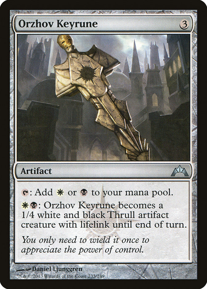 Orzhov Keyrune [Gatecrash] | The Gaming-Verse