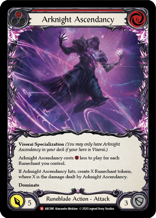 Arknight Ascendancy [ARC080] Unlimited Rainbow Foil | The Gaming-Verse