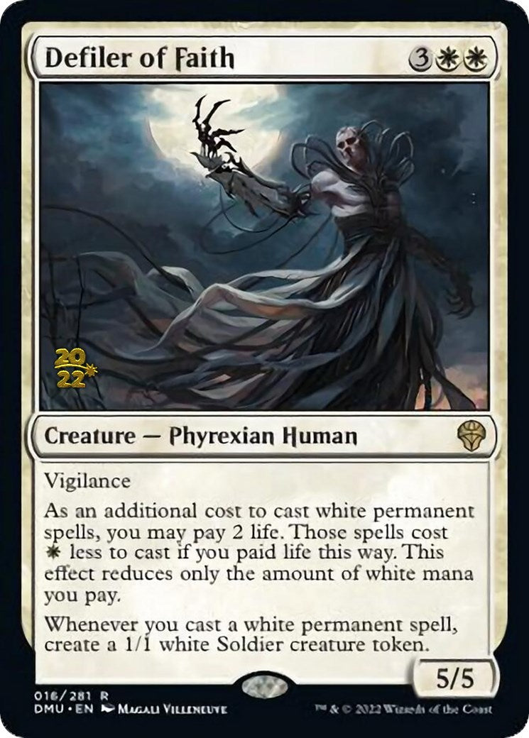 Defiler of Faith [Dominaria United Prerelease Promos] | The Gaming-Verse