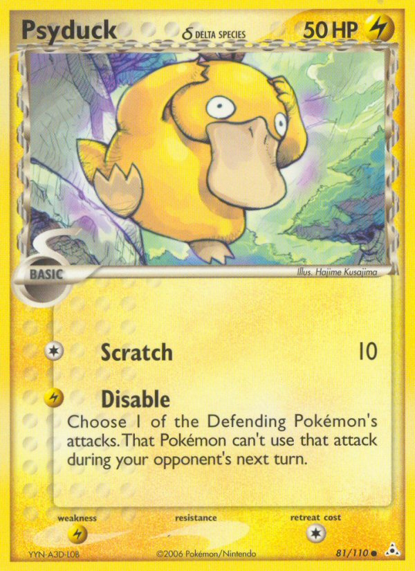 Psyduck (81/110) (Delta Species) [EX: Holon Phantoms] | The Gaming-Verse