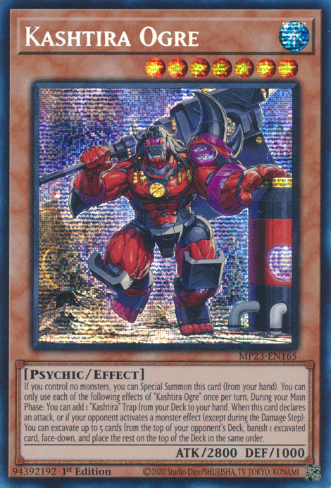 Kashtira Ogre [MP23-EN165] Prismatic Secret Rare | The Gaming-Verse