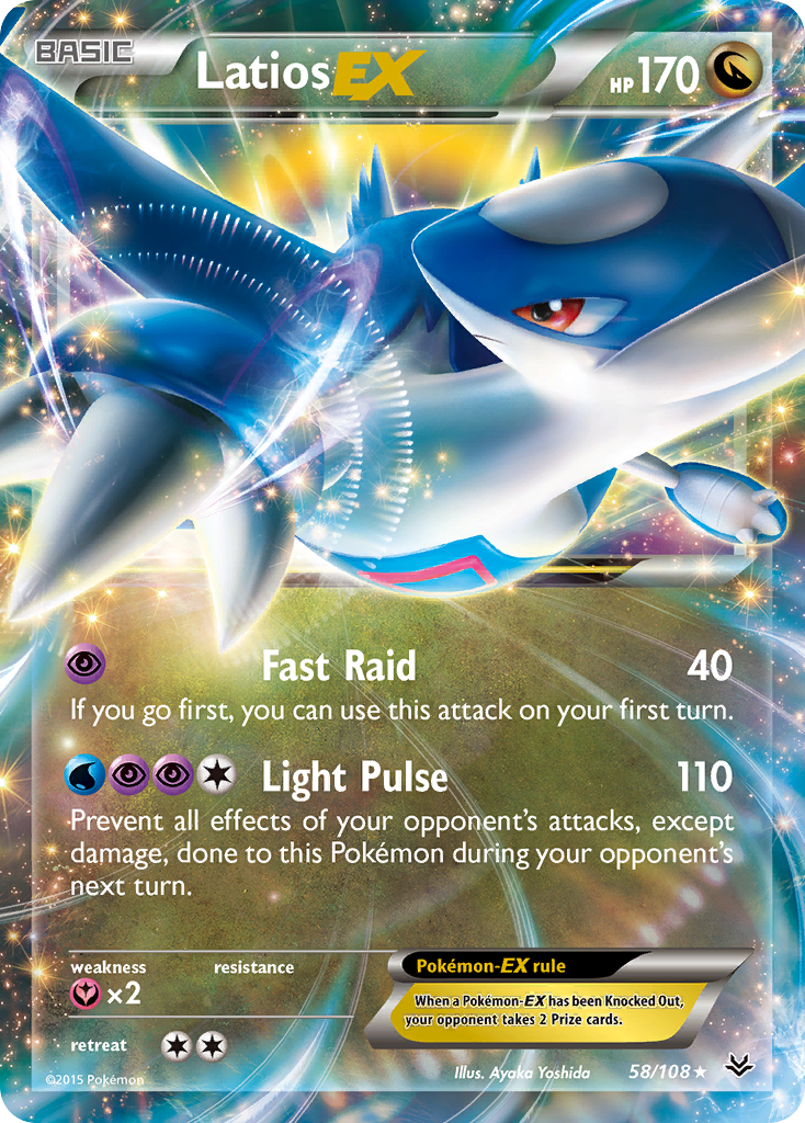 Latios EX (58/108) [XY: Roaring Skies] | The Gaming-Verse