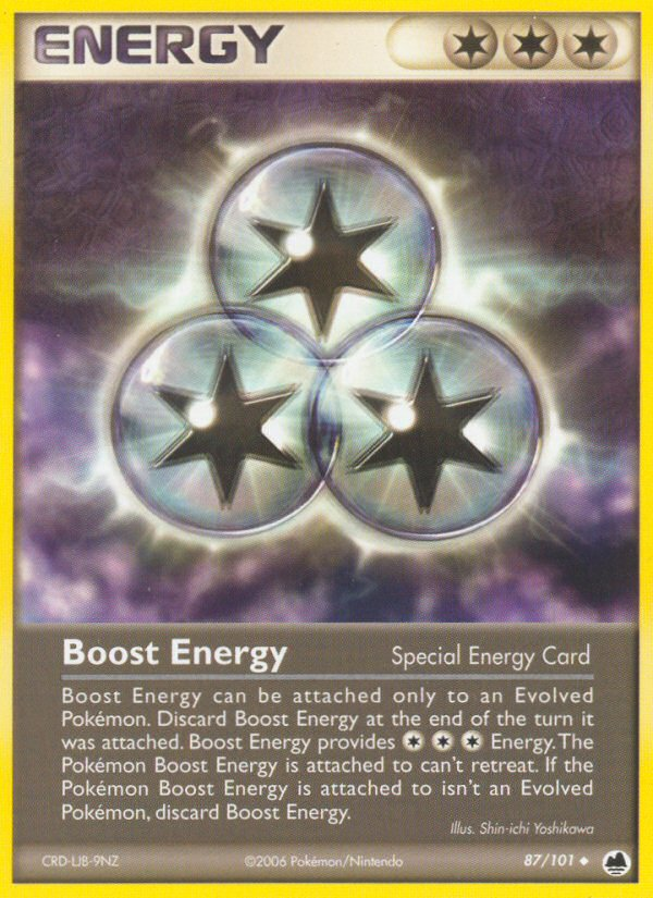 Boost Energy (87/101) [EX: Dragon Frontiers] | The Gaming-Verse