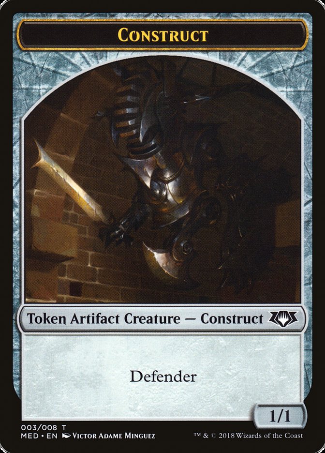 Construct (003/008) [Mythic Edition Tokens] | The Gaming-Verse