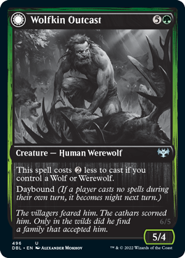 Wolfkin Outcast // Wedding Crasher [Innistrad: Double Feature] | The Gaming-Verse