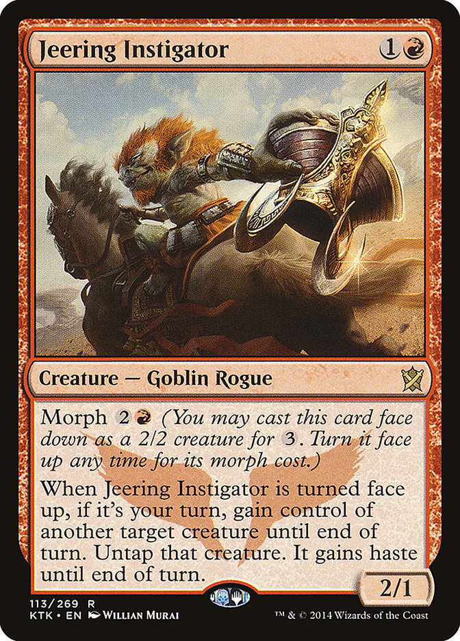 Jeering Instigator [Khans of Tarkir] | The Gaming-Verse