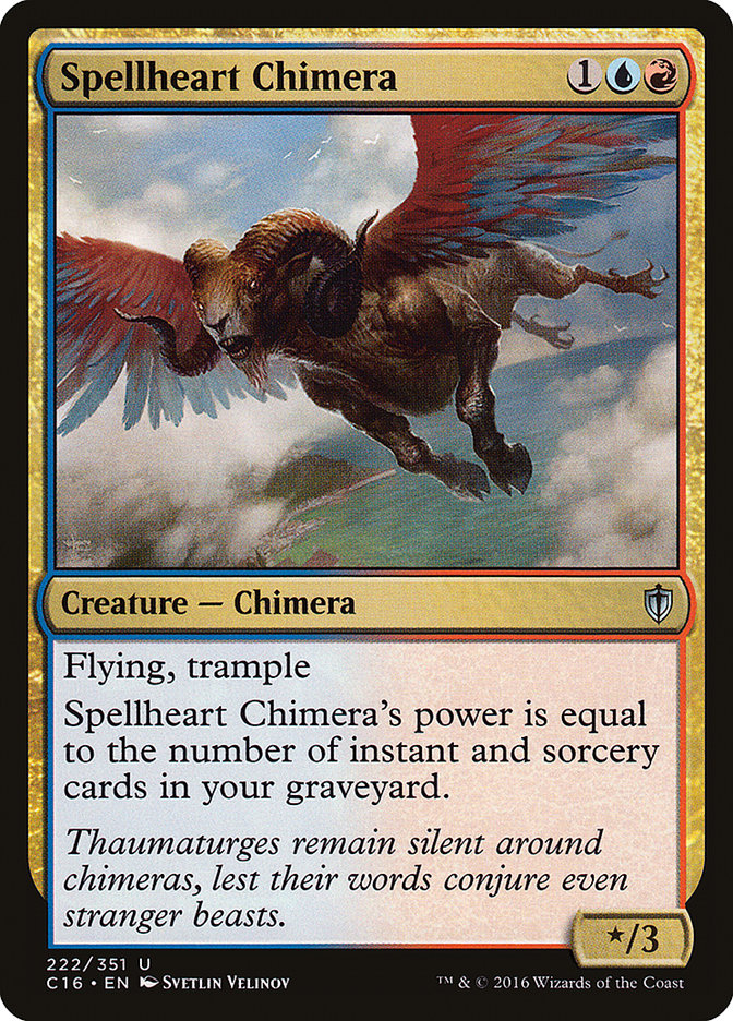 Spellheart Chimera [Commander 2016] | The Gaming-Verse