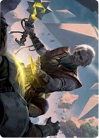 Expedition Healer Art Card [Zendikar Rising Art Series] | The Gaming-Verse